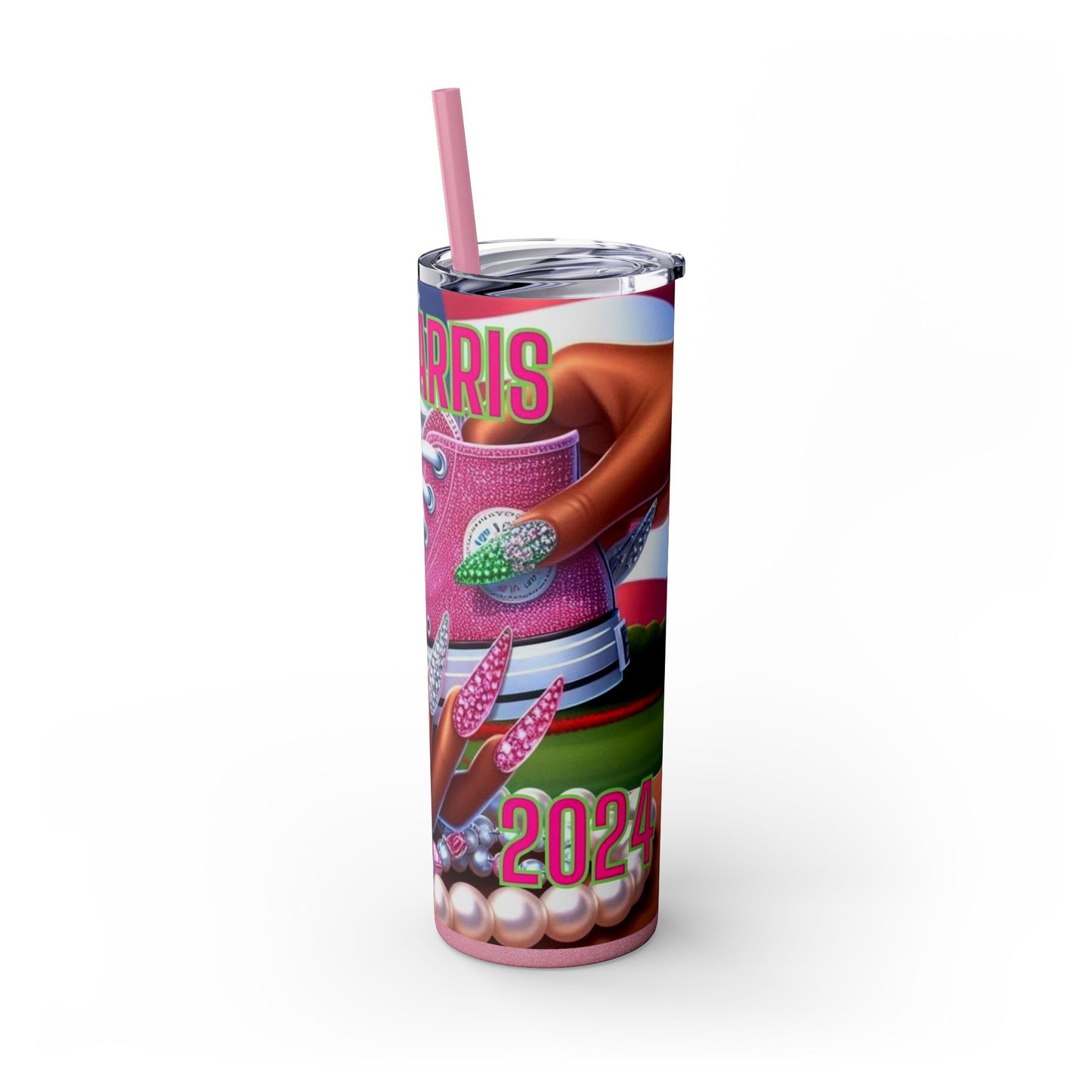 Skinny Tumbler with Straw, 20oz