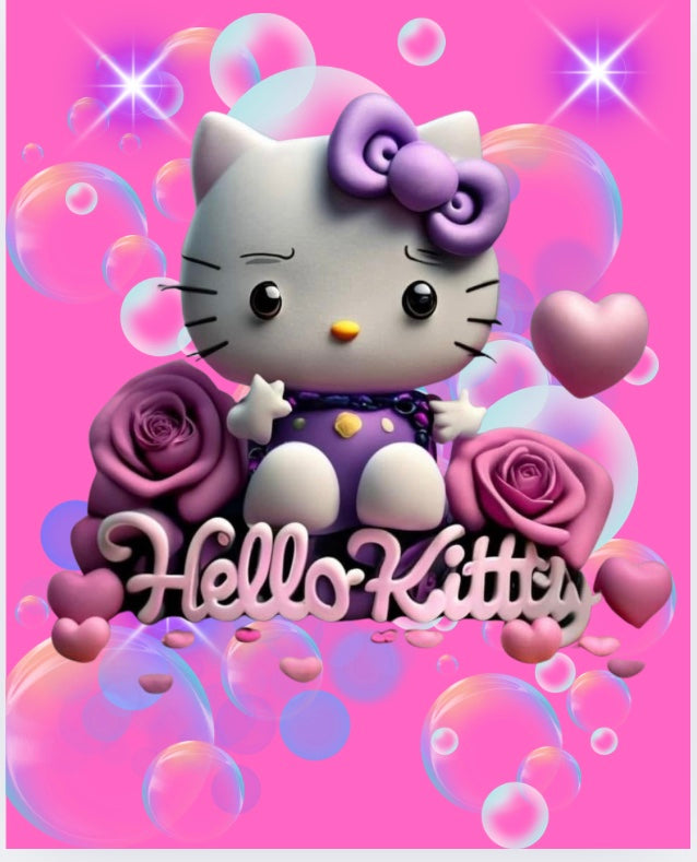 Washing Machine Easter Basket Template Hello Kitty