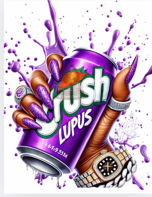 Crush Cancer/ Crush Lupus Digital image 6 bundle