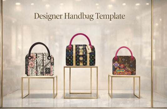 Designer Gift bag Template