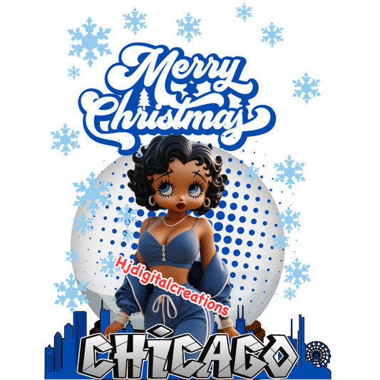 Betty Boop Chicago Digital Image