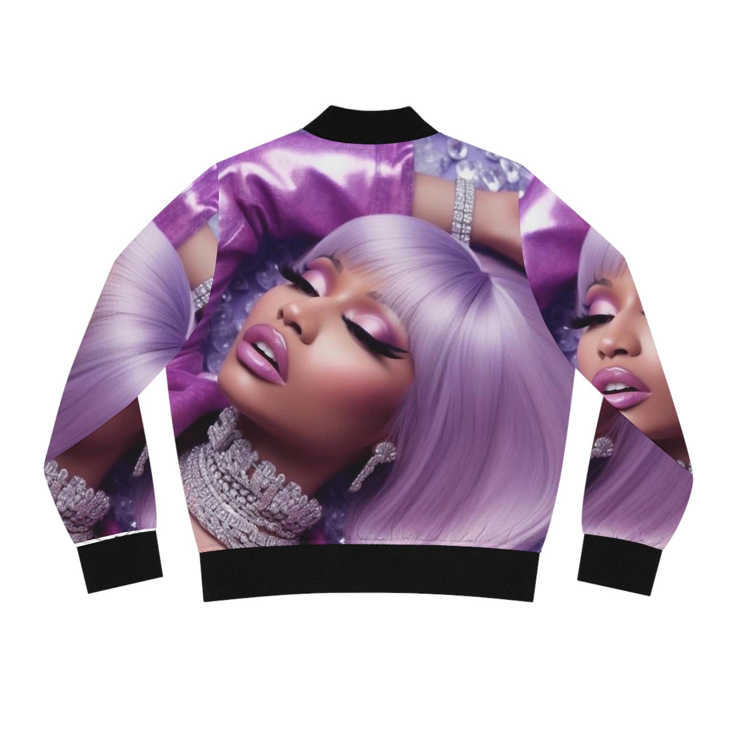 Nicki Minaj light weight Women's Bomber Jacket (AOP)