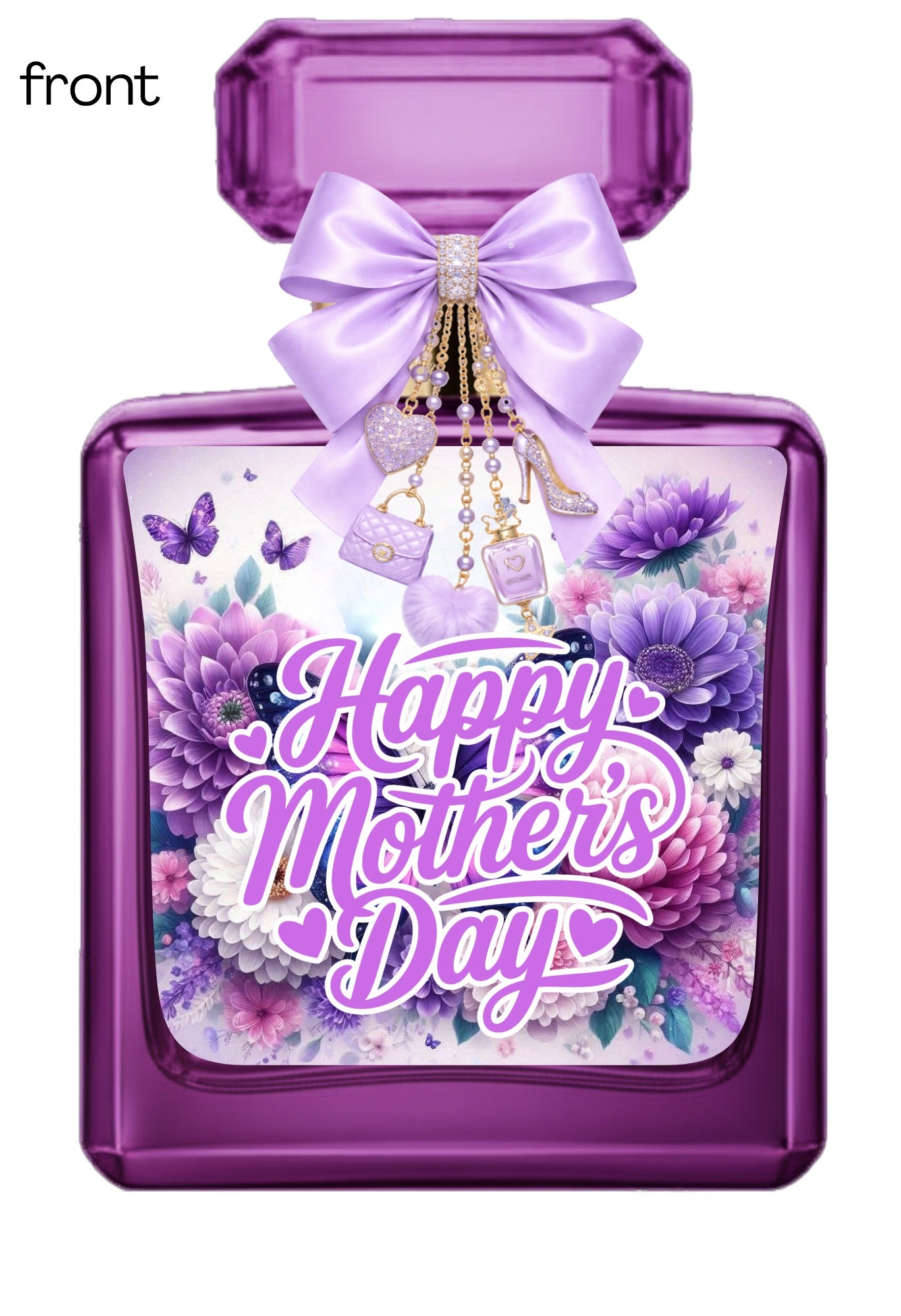 Mothers Day Luxury Perfume Gift Box template