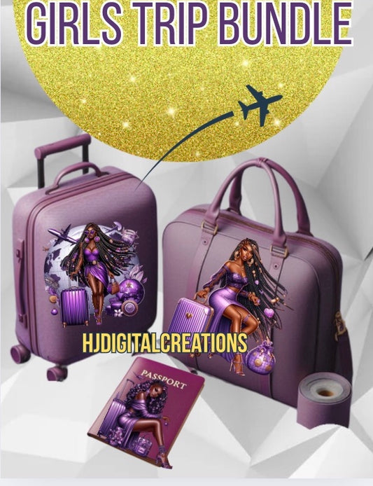 Girls trip digital images bundle