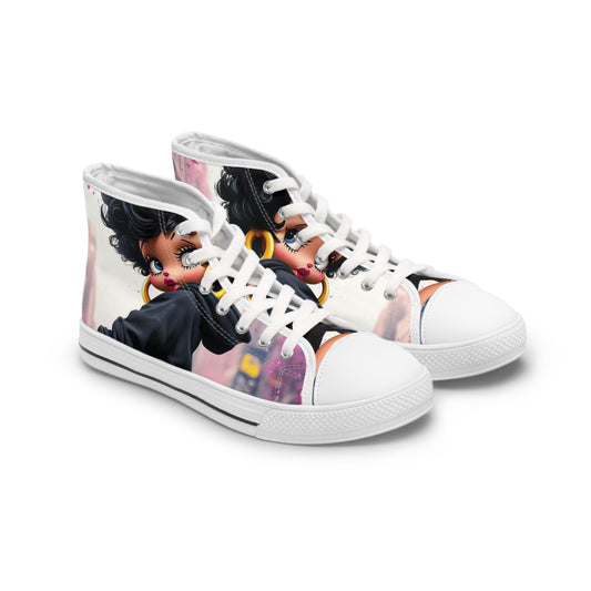 Betty Boop Women's High Top Sneakers