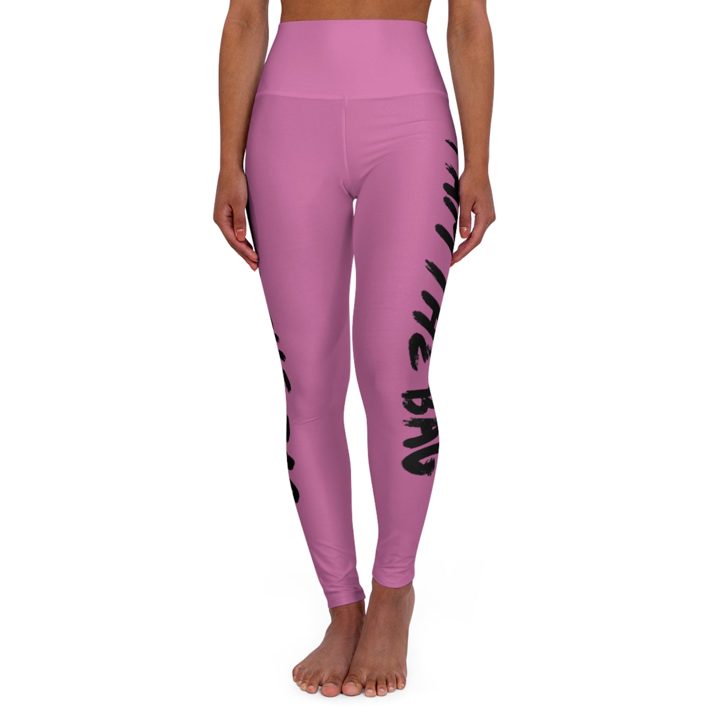 High Waisted Yoga Leggings (AOP)