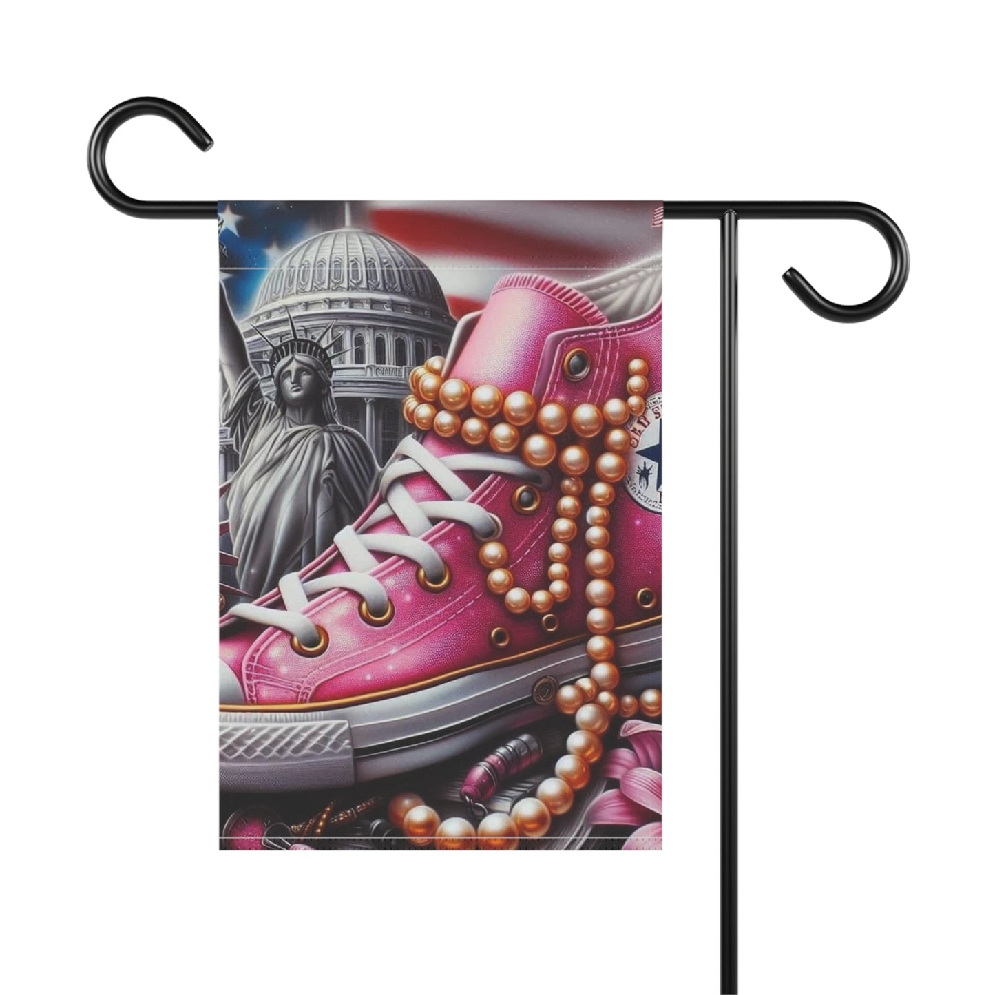 Chucks and Pearls Garden & House Banner