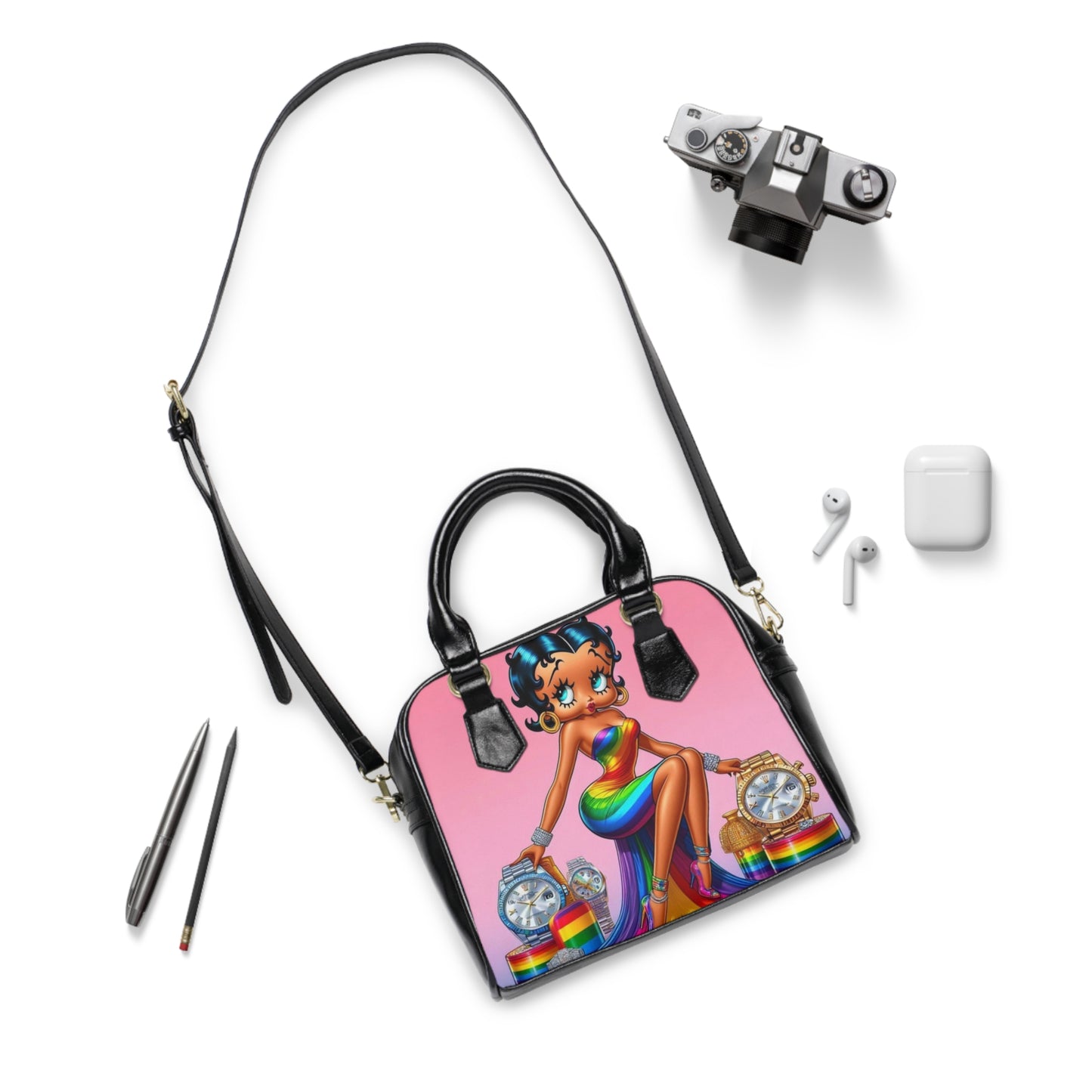 Betty Boop Shoulder Handbag