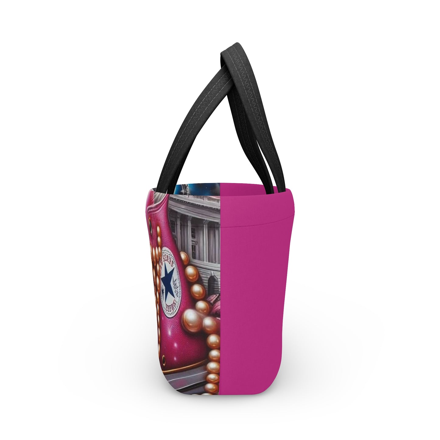 Chucks and Pearls Tote Bag