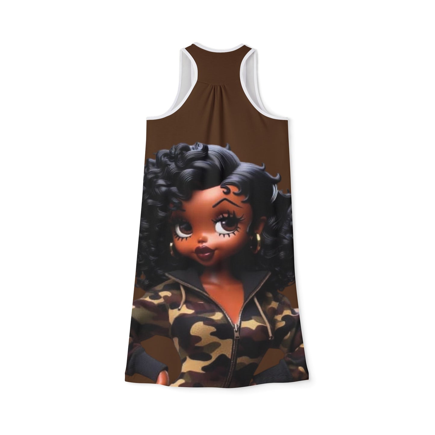 Betty Boop Women's Racerback Dress (AOP)