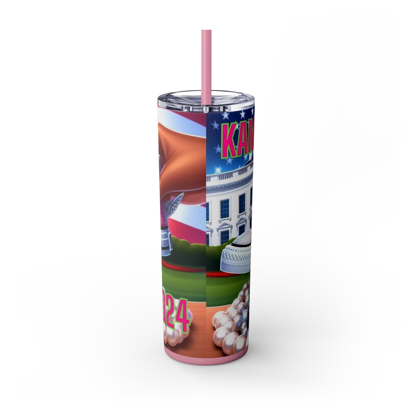 Skinny Tumbler with Straw, 20oz