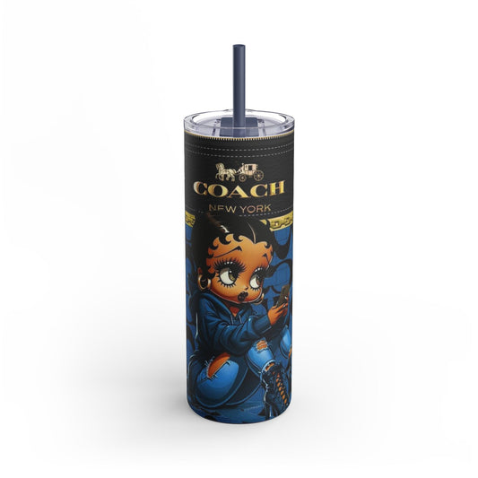 Betty Boop  Skinny Matte Tumbler, 20oz