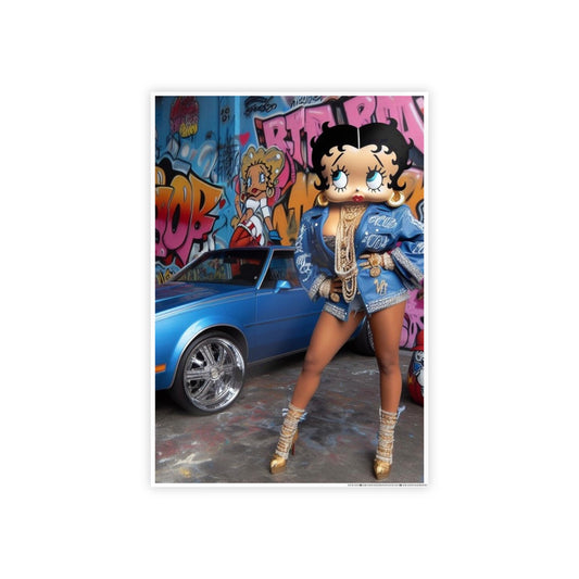 Betty Boop Gloss Posters