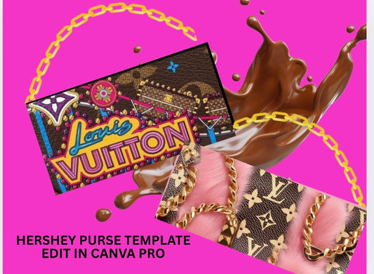 Hershey purse template