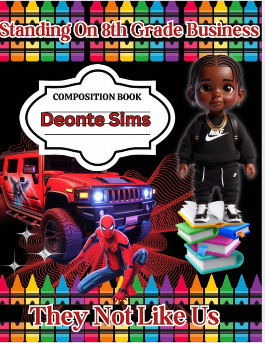 Composition notebook cover