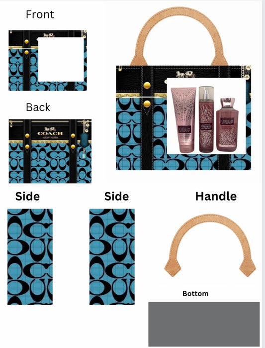 Handbag  Gift bag Template