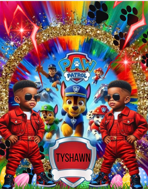 Paw Patrol Vending Machine Gift Box Template