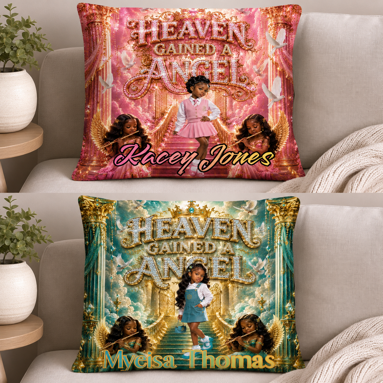 Memorial pillow Template