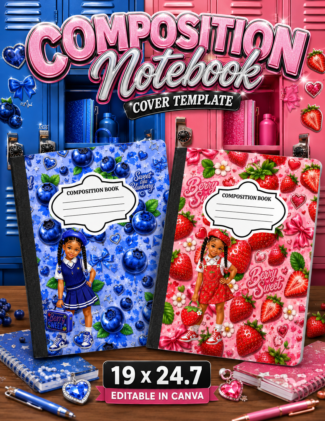 Composition Notebook Cover Bundle