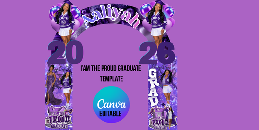 Graduation Archway Template