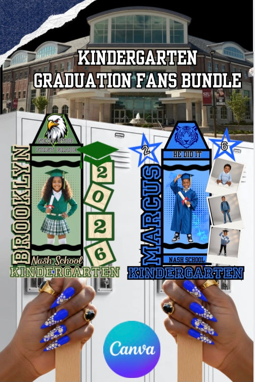 Kindergarten Graduation Fans