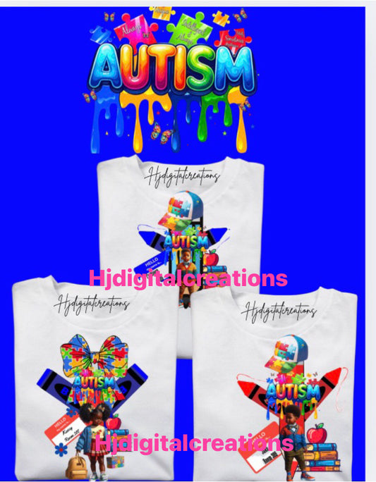 Back To School Autism Design