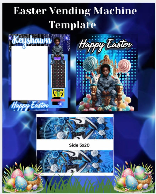 Easter Vending Machine Template