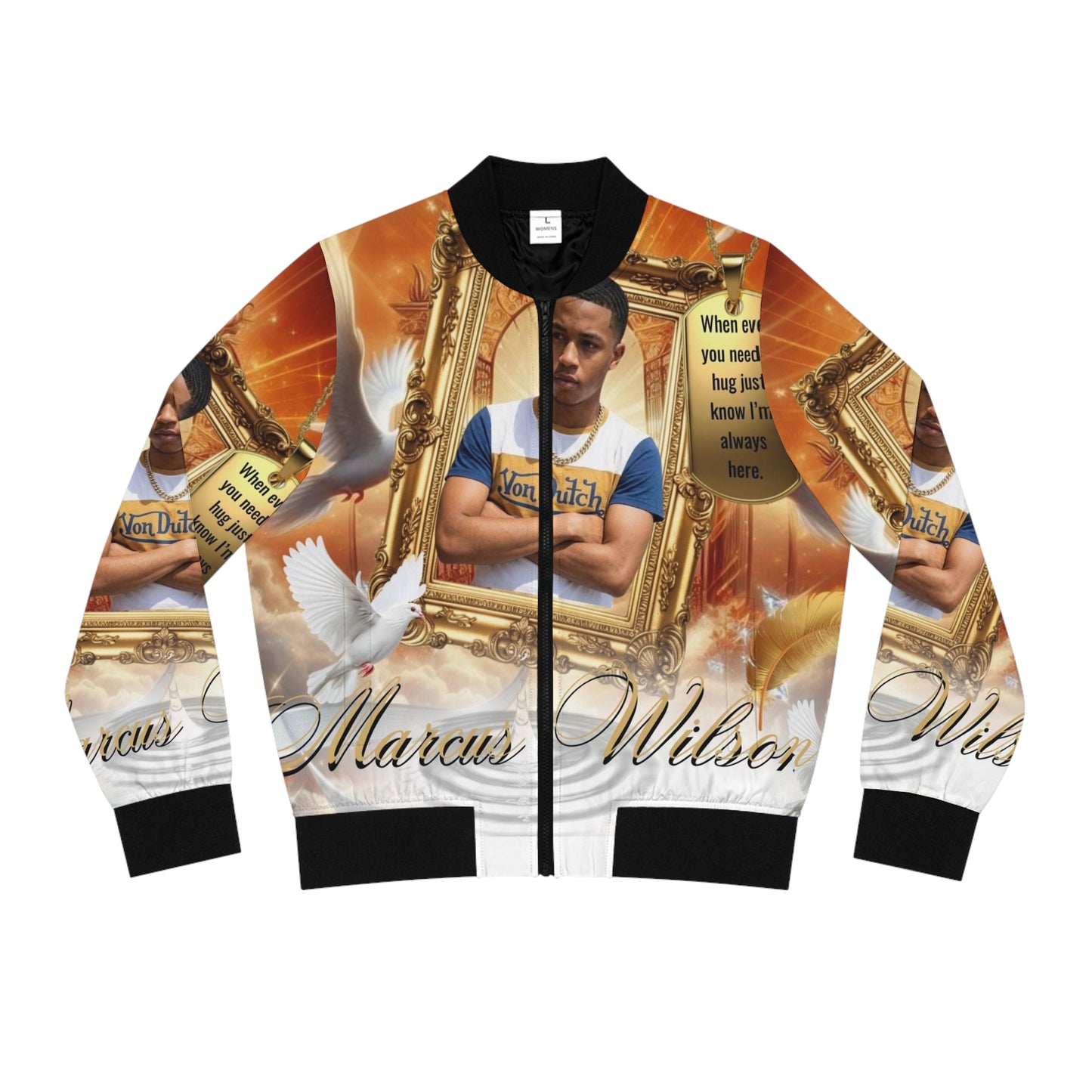 Memorial Photo Bomber Jacket
