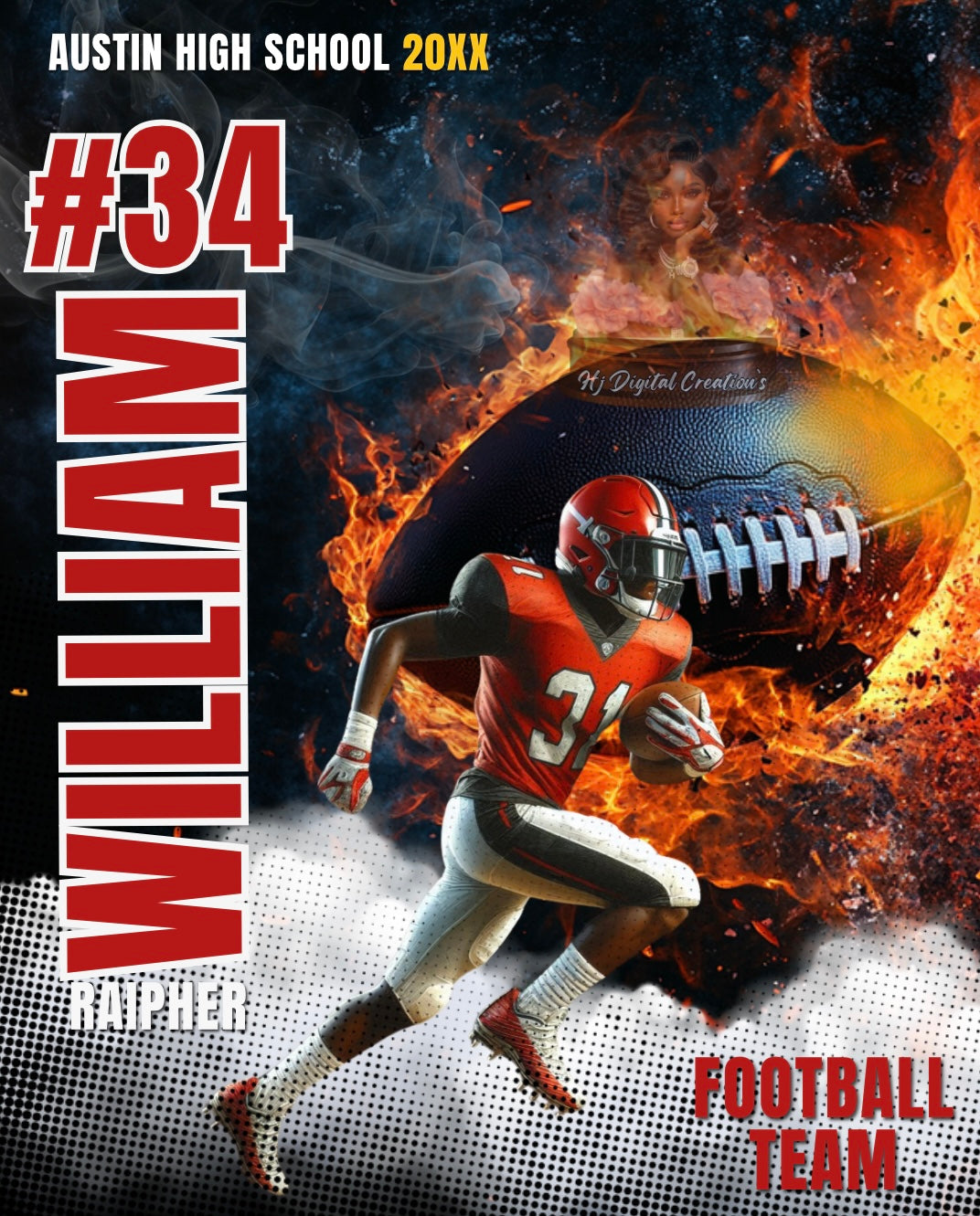 Tech Design Football Football design bundle – Hj Digital Creations