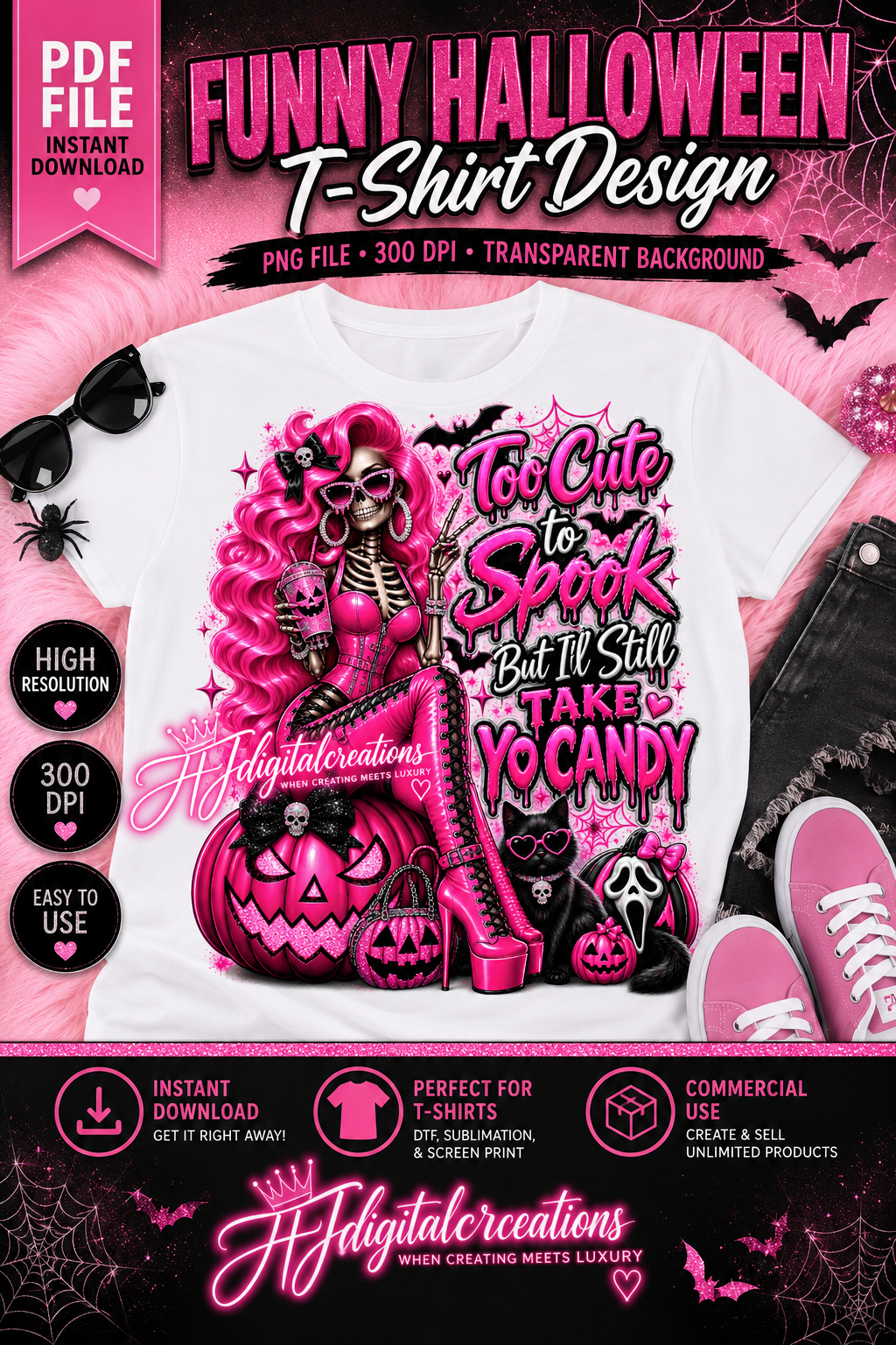 Halloween T Shirt PNG