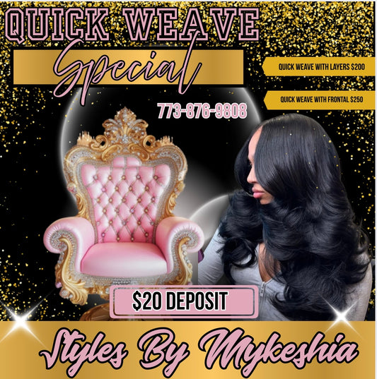 Premade Hair Stylist Business Card Template