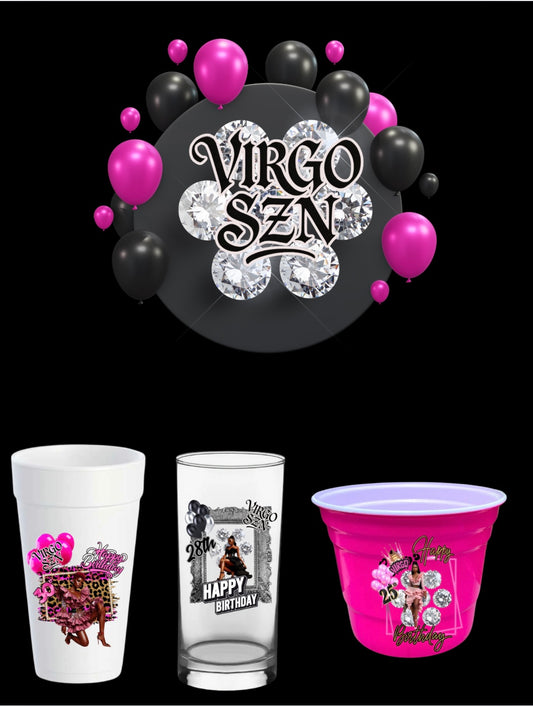 Party Favor Cup Template Bundle