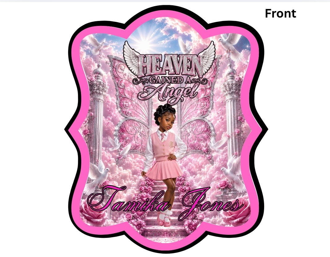 Memorial Fan Template