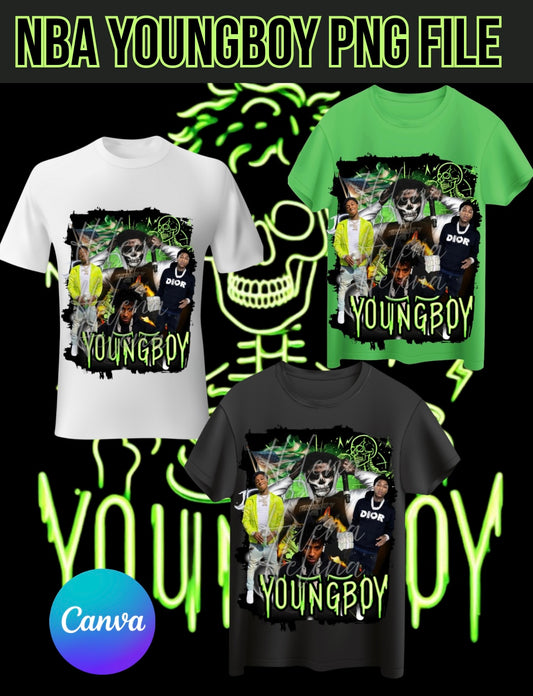 Youngboy T shirt PNG