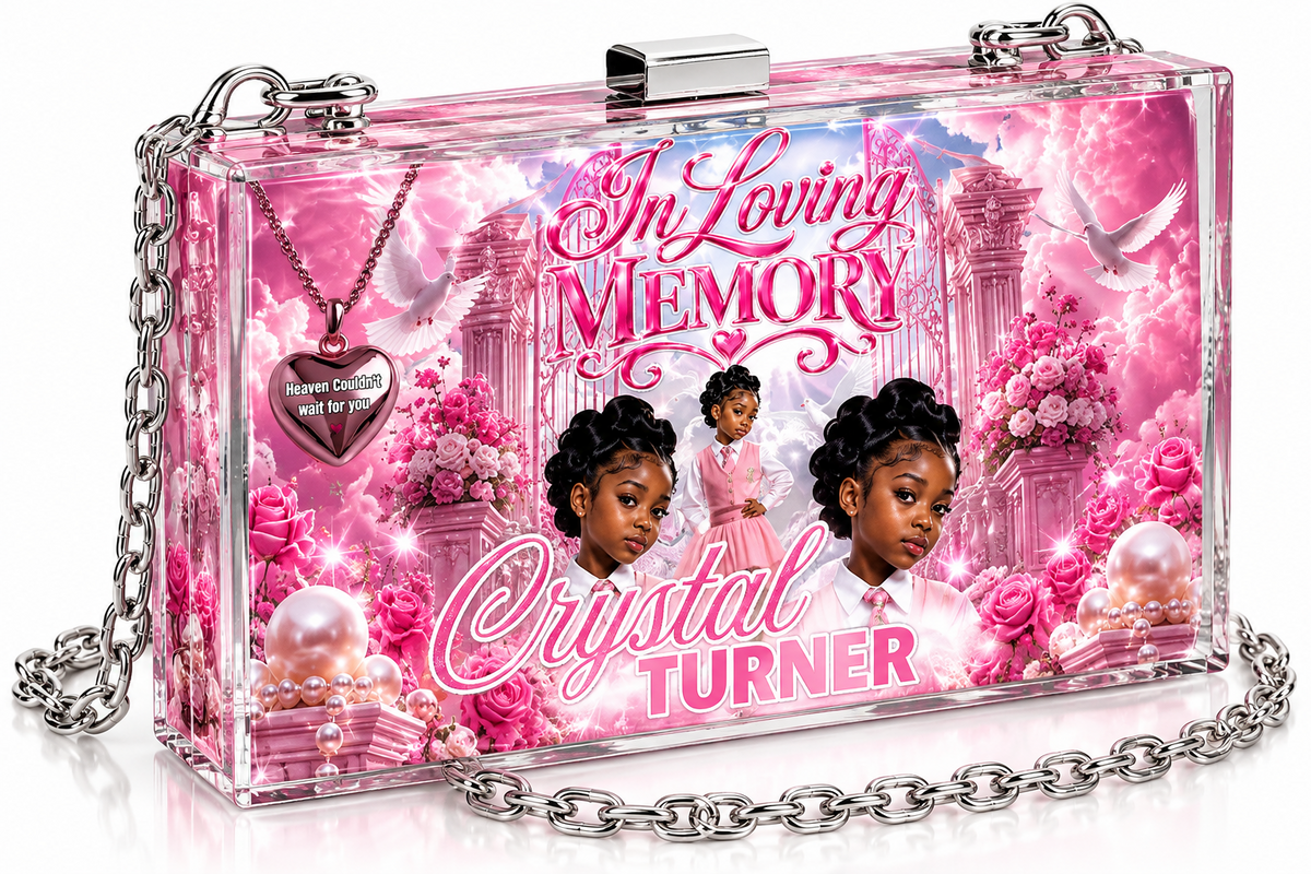 Memorial Acrylic Handbag Template