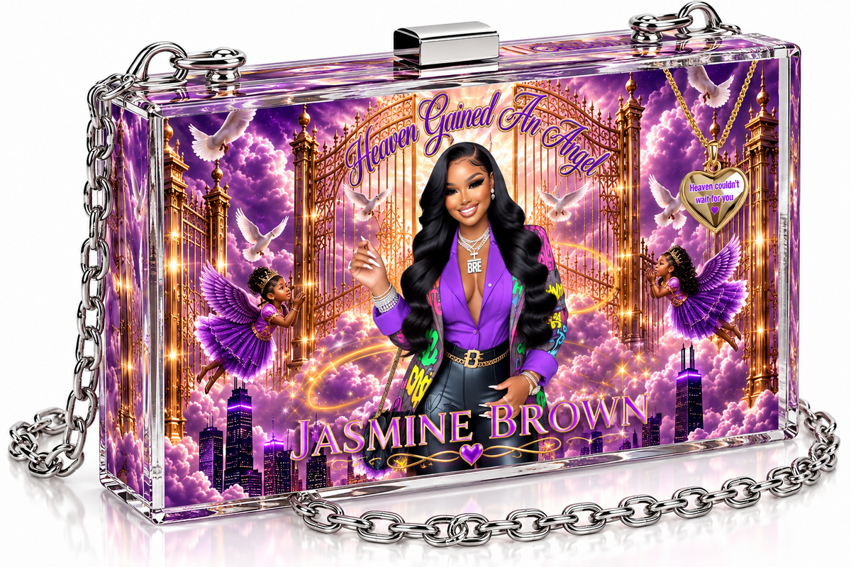 Memorial Acrylic Handbag Template