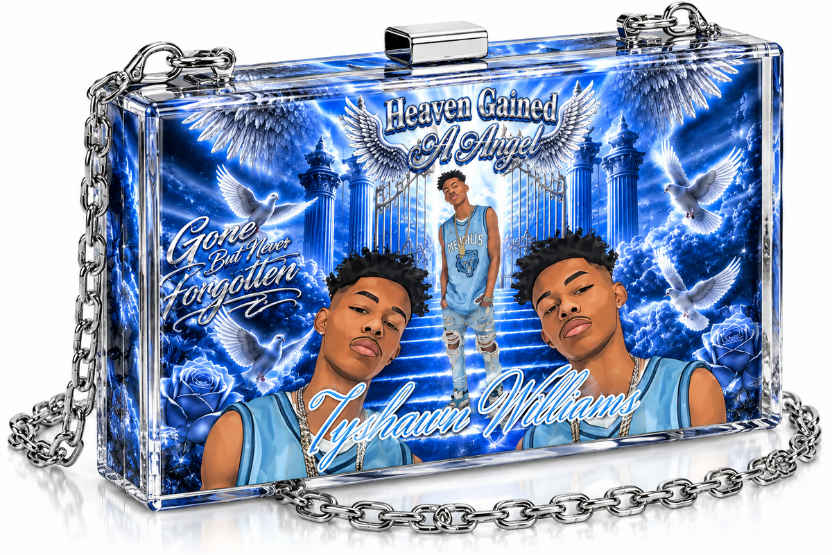 Memorial Acrylic Handbag Template