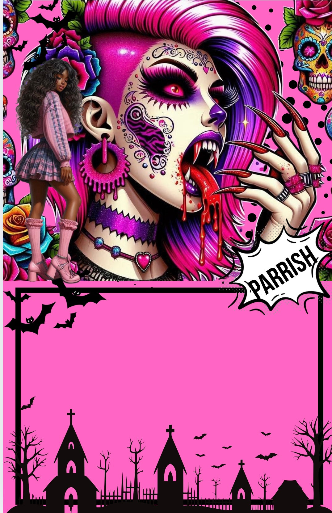 Jumbo Halloween Treat Cards