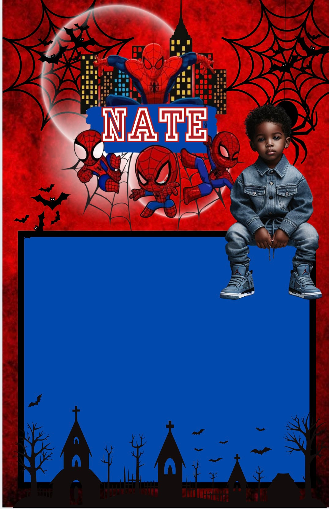 Jumbo Halloween Treat Cards