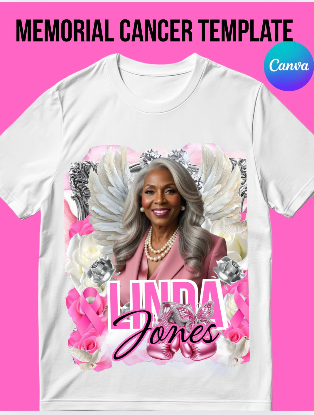 Memorial Cancer Template Bundle