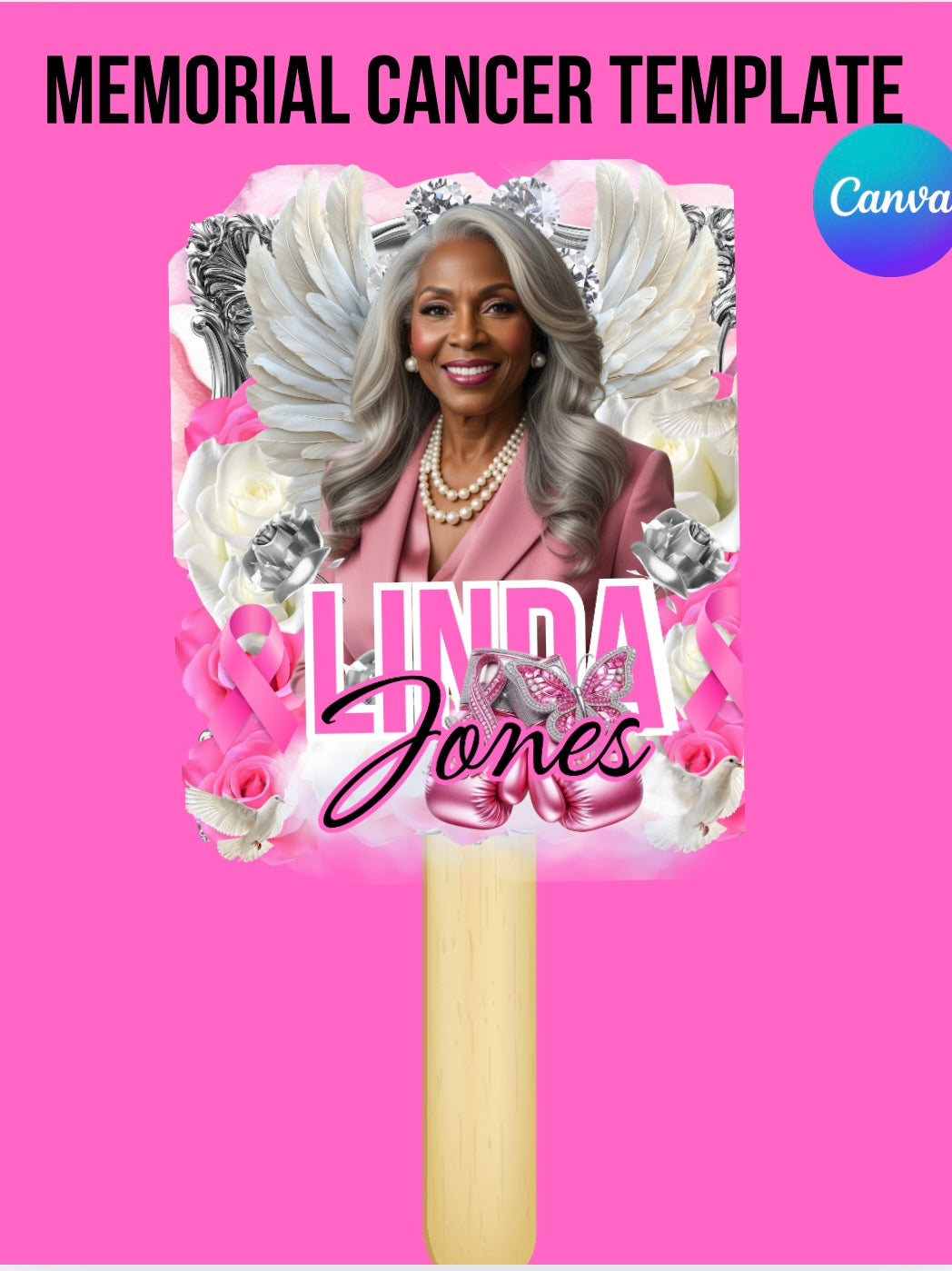 Memorial Cancer Template Bundle