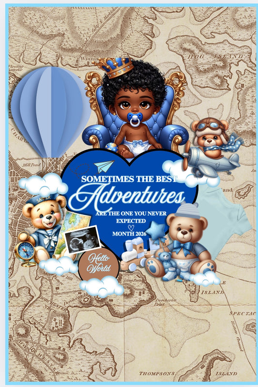 Baby shower template