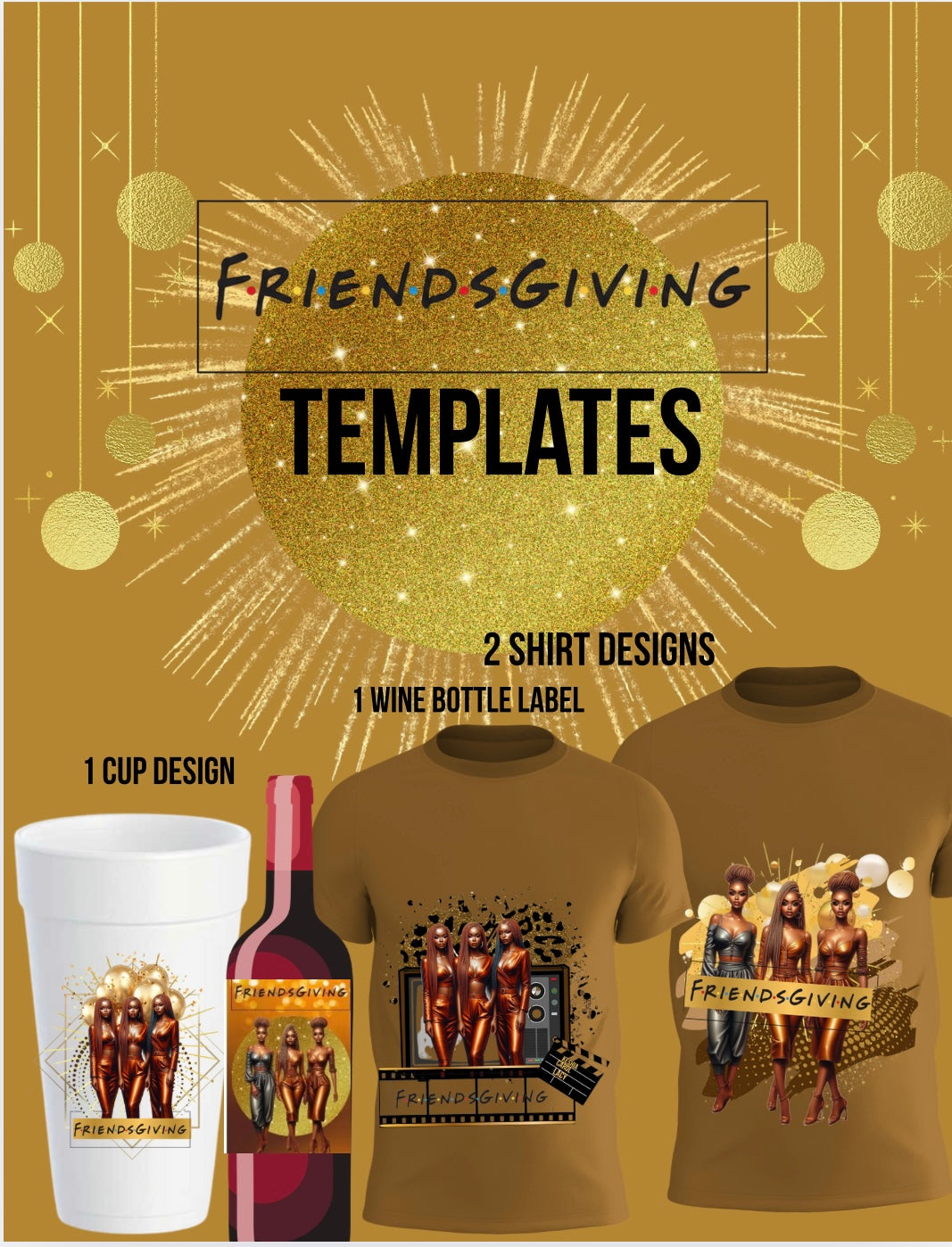 Friend giving bundle