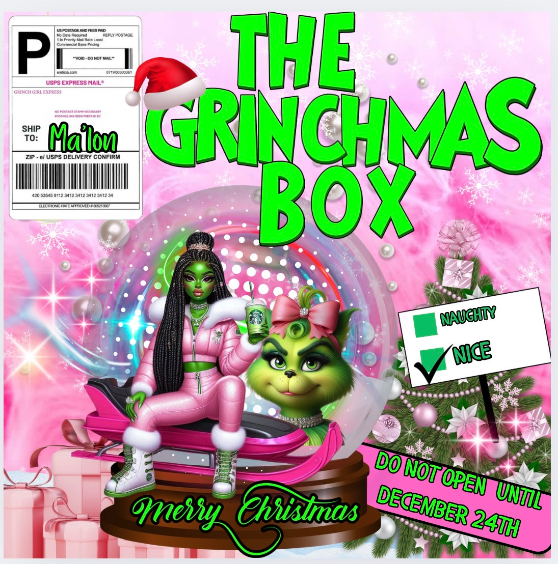 The Christmas Eve Box Template