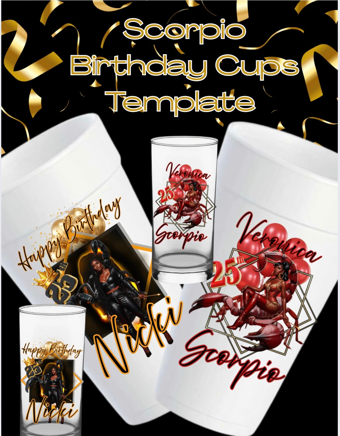 Scorpio Cup design