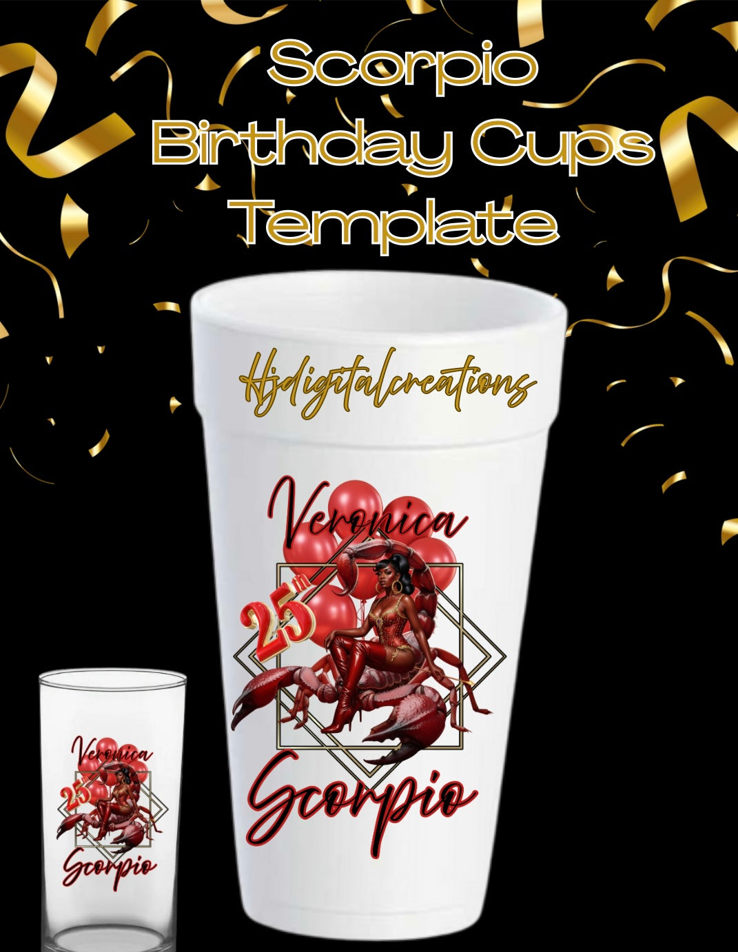 Scorpio Cup design