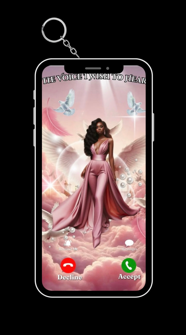 Memorial keychain template