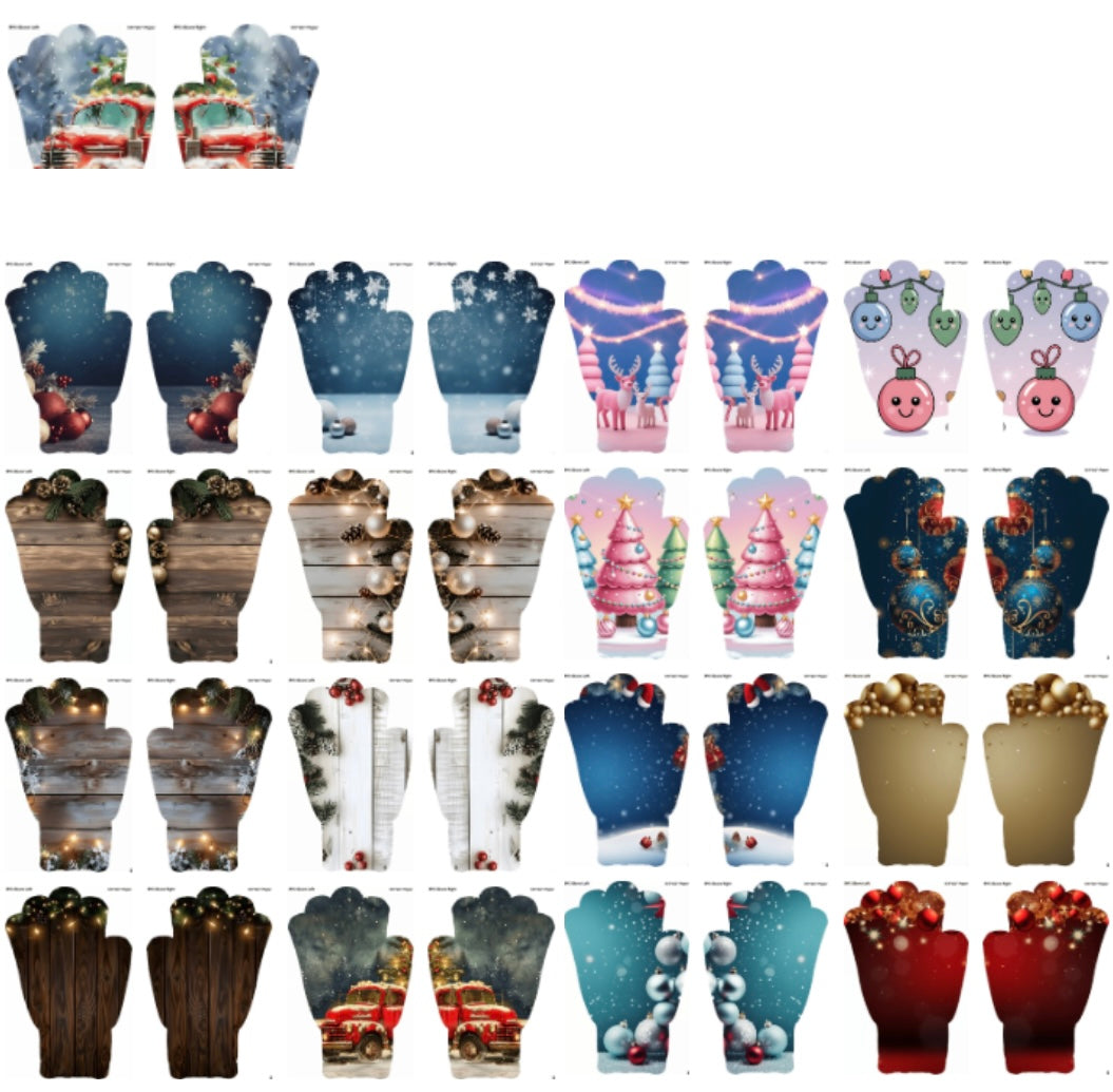 Christmas DT Glove Templates
