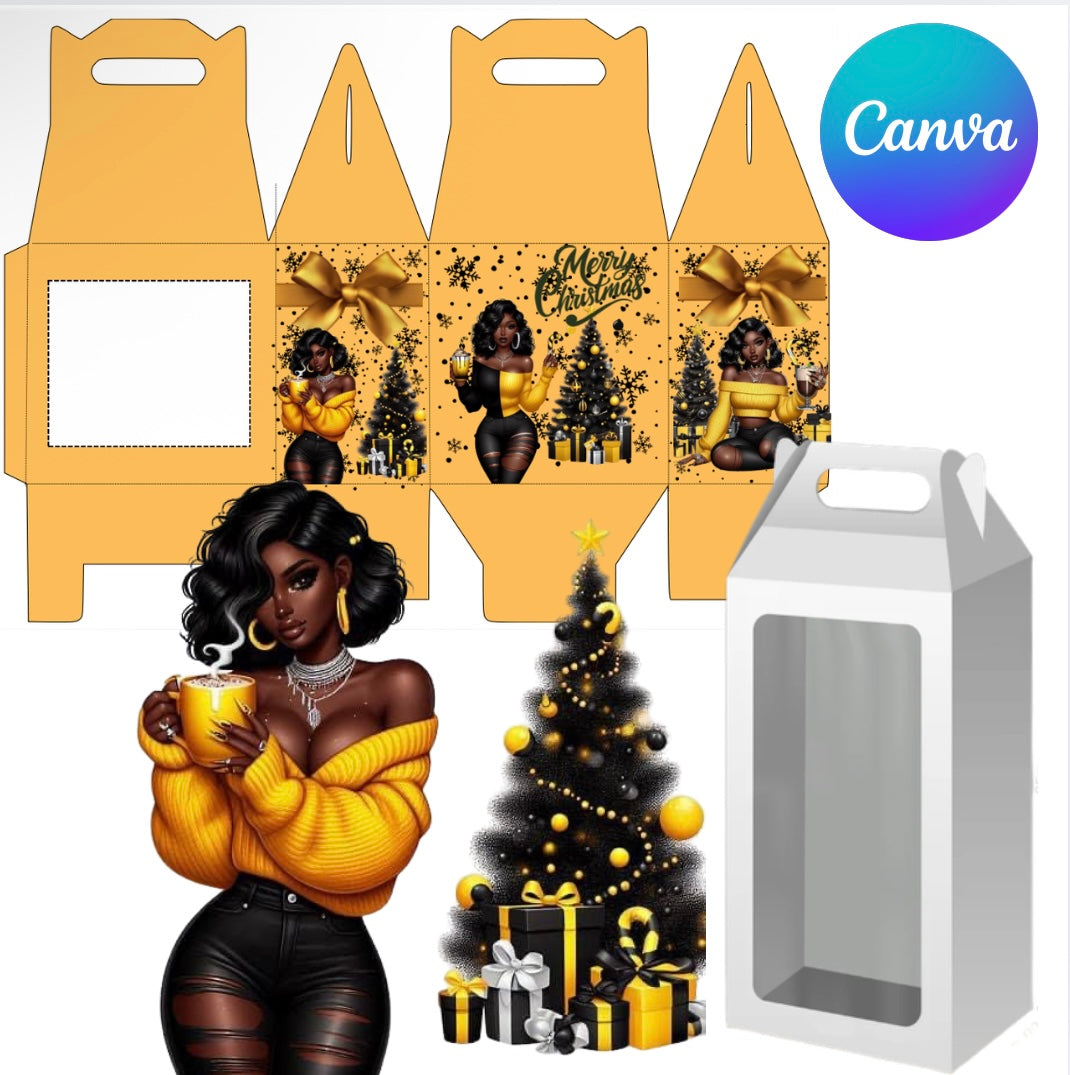 Christmas Gift Box Template
