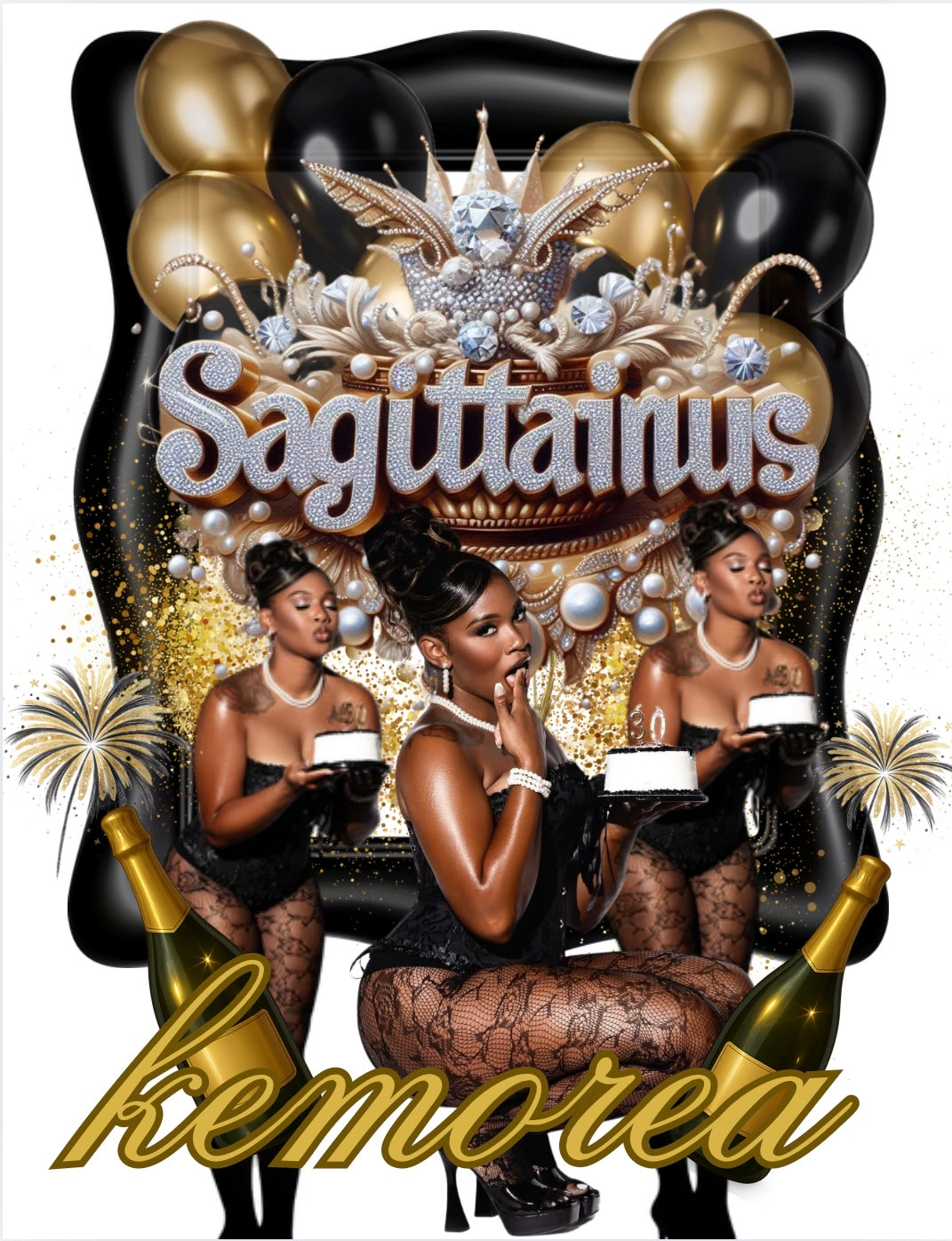 Sagittarius Cup Template